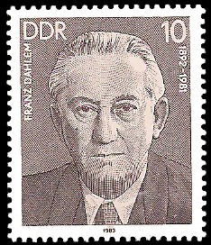 Verdienstvolle Persönlichkeiten der Arbeiterbewegung, Franz Dahlem