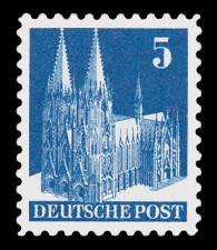5 Pf Briefmarke: Historische Bauten (Dauermarkenserie)