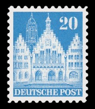 20 Pf Briefmarke: Historische Bauten (Dauermarkenserie)