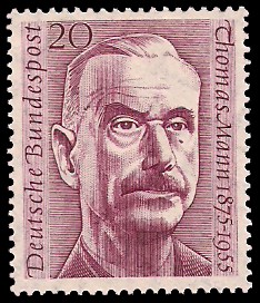 20 Pf Briefmarke: 1. Todestag Thomas Mann