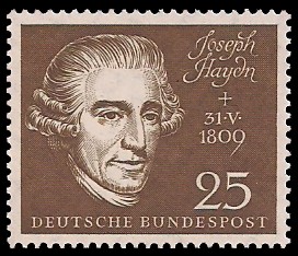 25 Pf Briefmarke: Einweihung der Beethoven-Halle zu Bonn
