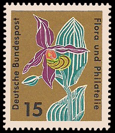 15 Pf Briefmarke: Briefmarkenausstellung Flora und Philatelie / IGA 63