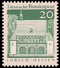 20 Pf Briefmarke: Deutsche Bauwerke 20 Pf Briefmarke: Deutsche Bauwerke