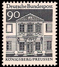 90 Pf Briefmarke: Deutsche Bauwerke 90 Pf Briefmarke: Deutsche Bauwerke