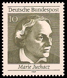 10 Pf Briefmarke: 50 Jahre Frauenwahlrecht 10 Pf Briefmarke: 50 Jahre Frauenwahlrecht