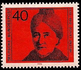 40 Pf Briefmarke: Deutsche Frauen 40 Pf Briefmarke: Deutsche Frauen