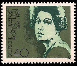 40 Pf Briefmarke: Deutsche Frauen
