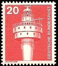 20 Pf Briefmarke: Industrie und Technik 20 Pf Briefmarke: Industrie und Technik