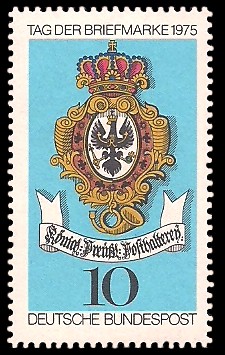 10 Pf Briefmarke: Tag der Briefmarke 1975