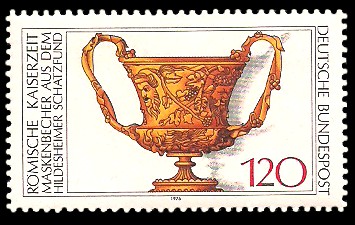 120 Pf Briefmarke: Archäologische Funde