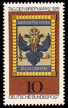 10 Pf Briefmarke: Tag der Briefmarke 1976
