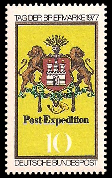 10 Pf Briefmarke: Tag der Briefmarke 1977