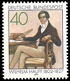 40 Pf Briefmarke: 150. Todestag Wilhelm Hauff