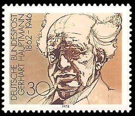 30 Pf Briefmarke: Nobelpreisträger deutschsprachiger Literatur