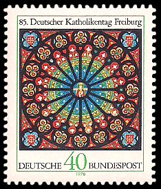 40 Pf Briefmarke: 85. Deutscher Katholikentag