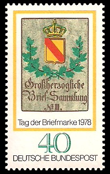 40 Pf Briefmarke: Tag der Briefmarke 1978