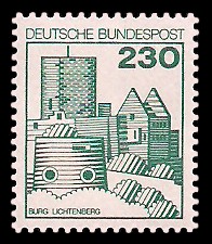 230 Pf Briefmarke: Burgen und Schlösser