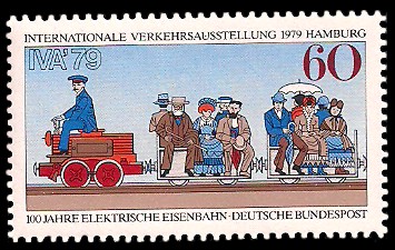 60 Pf Briefmarke: Internationale Verkehrsausstellung