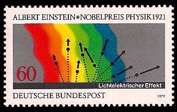 60 Pf Briefmarke: Nobelpreisträger 60 Pf Briefmarke: Nobelpreisträger