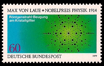 60 Pf Briefmarke: Nobelpreisträger