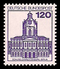 120 Pf Briefmarke: Burgen und Schlösser