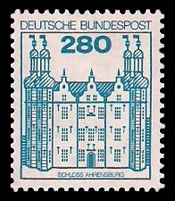280 Pf Briefmarke: Burgen und Schlösser