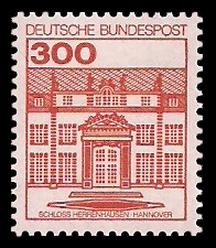 300 Pf Briefmarke: Burgen und Schlösser