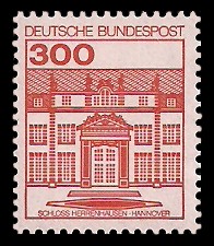 300 Pf Briefmarke: Burgen und Schlösser