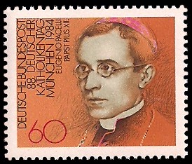 60 Pf Briefmarke: 88. Deutscher Katholikentag