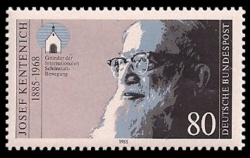 80 Pf Briefmarke: 100. Geburtstag Josef Kentenich