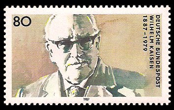 80 Pf Briefmarke: 100. Geburtstag Wilhelm Kaisen