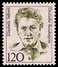 120 Pf Briefmarke: Frauen der deutschen Geschichte 120 Pf Briefmarke: Frauen der deutschen Geschichte