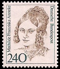 240 Pf Briefmarke: Frauen der deutschen Geschichte