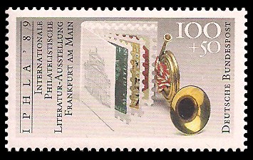 100 + 50 Pf Briefmarke: IPHLA ’89 100 + 50 Pf Briefmarke: IPHLA ’89