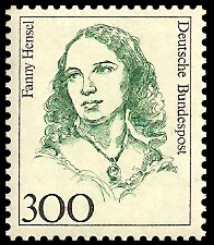 300 Pf Briefmarke: Frauen der deutschen Geschichte 300 Pf Briefmarke: Frauen der deutschen Geschichte