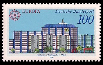 100 Pf Briefmarke: Europamarke 1990 100 Pf Briefmarke: Europamarke 1990