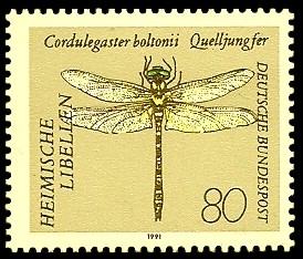 80 Pf Briefmarke: Heimische Libellen 80 Pf Briefmarke: Heimische Libellen