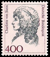 400 Pf Briefmarke: Frauen der deutschen Geschichte 400 Pf Briefmarke: Frauen der deutschen Geschichte