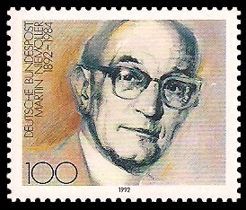 100 Pf Briefmarke: 100. Geburtstag Martin Niemöller