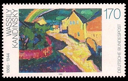 170 Pf Briefmarke: Moderne Gemälde 170 Pf Briefmarke: Moderne Gemälde