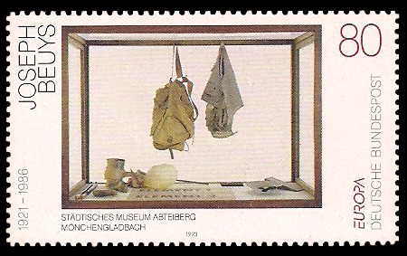 80 Pf Briefmarke: Europamarke 1993, Kunst