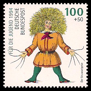 100 + 50 Pf Briefmarke: Für die Jugend 1994, Heinrich Hoffmann