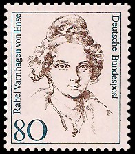 80 Pf Briefmarke: Frauen der deutschen Geschichte