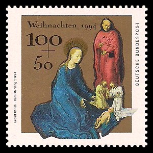 100 + 50 Pf Briefmarke: Weihnachtsmarke 1994 100 + 50 Pf Briefmarke: Weihnachtsmarke 1994