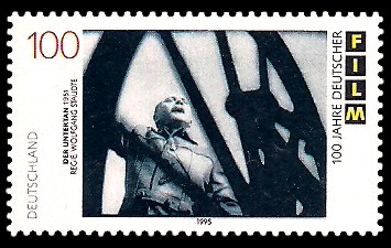 100 Pf Briefmarke: 100 Jahre deutscher Film 100 Pf Briefmarke: 100 Jahre deutscher Film