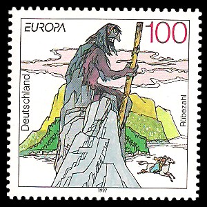 100 Pf Briefmarke: Europamarke 1997, Sagen 100 Pf Briefmarke: Europamarke 1997, Sagen