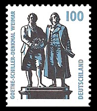 Serie Sehenswurdigkeiten Briefmarke Brd