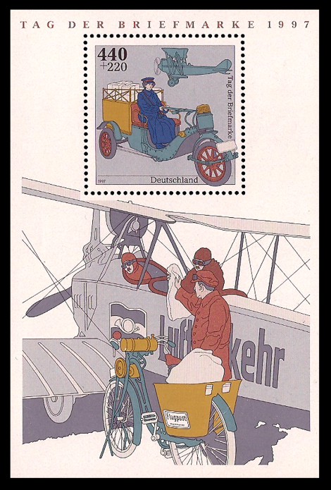 Briefmarke: Blockausgabe: Tag der Briefmarke Briefmarke: Blockausgabe: Tag der Briefmarke