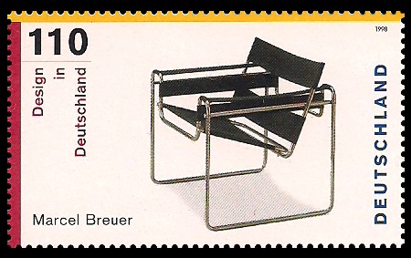 110 Pf Briefmarke: Design in Deutschland