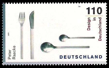 110 Pf Briefmarke: Design in Deutschland